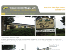 Tablet Screenshot of castellanwest.com